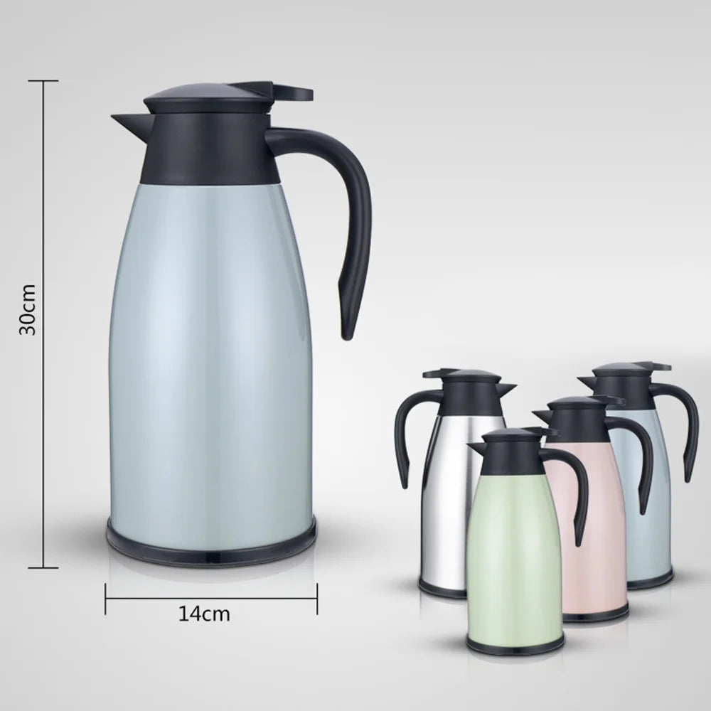 Stainless Steel Insulation Bottle Double Walled Flask 2L Y18131