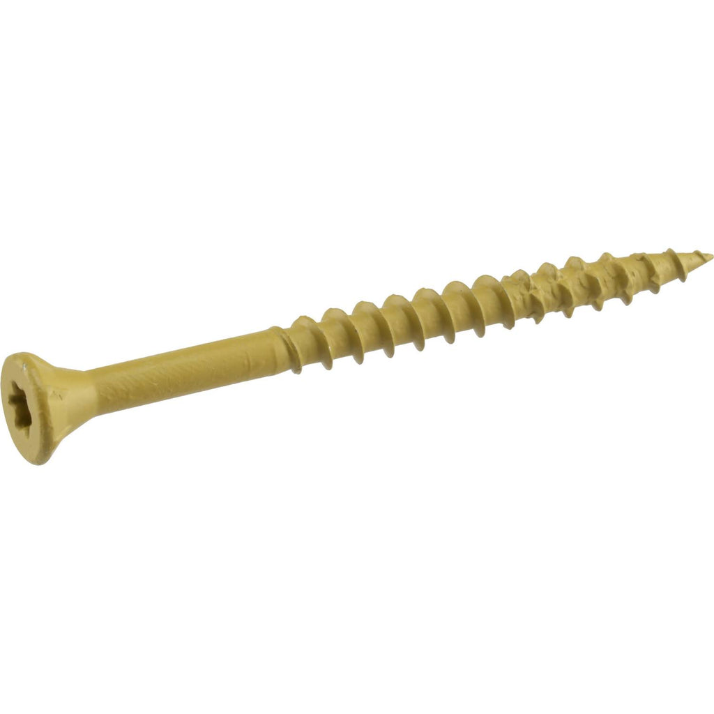 25 lbs 10 x 3 in Tan Deck Screw S95729