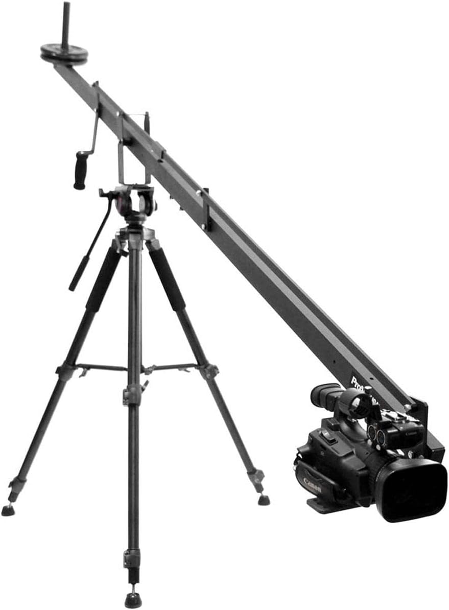 DSLR Video Camera Jib Crane with L-Shaped Side Mounting Bracket F13799