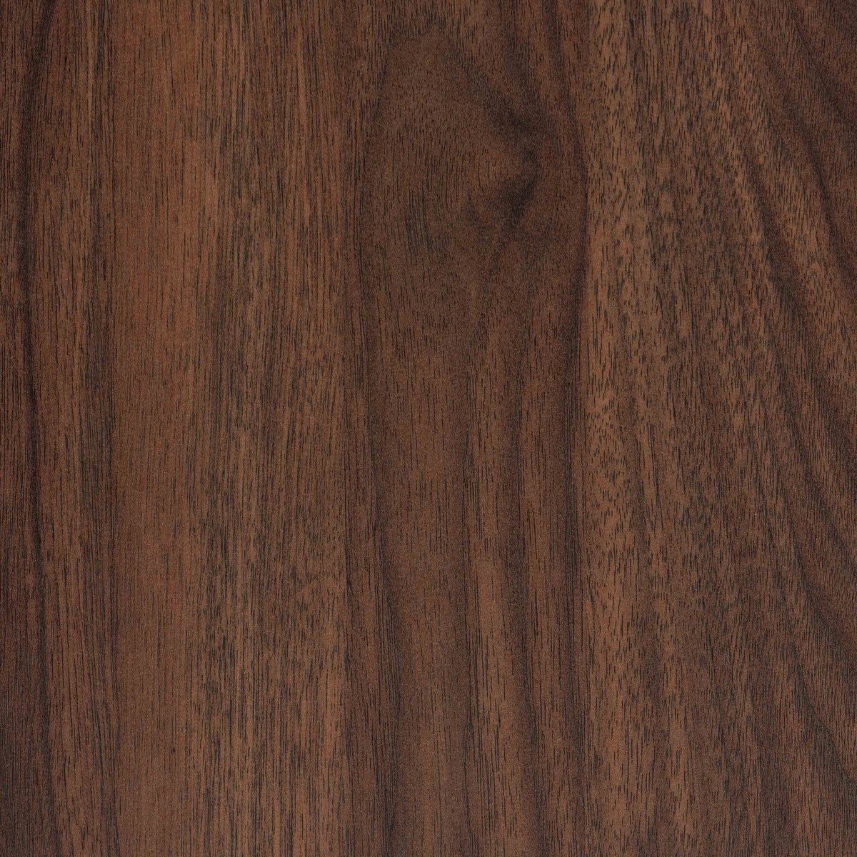 Walnut Brown Wood and Gold Metal 8-Drawer Dresser J803