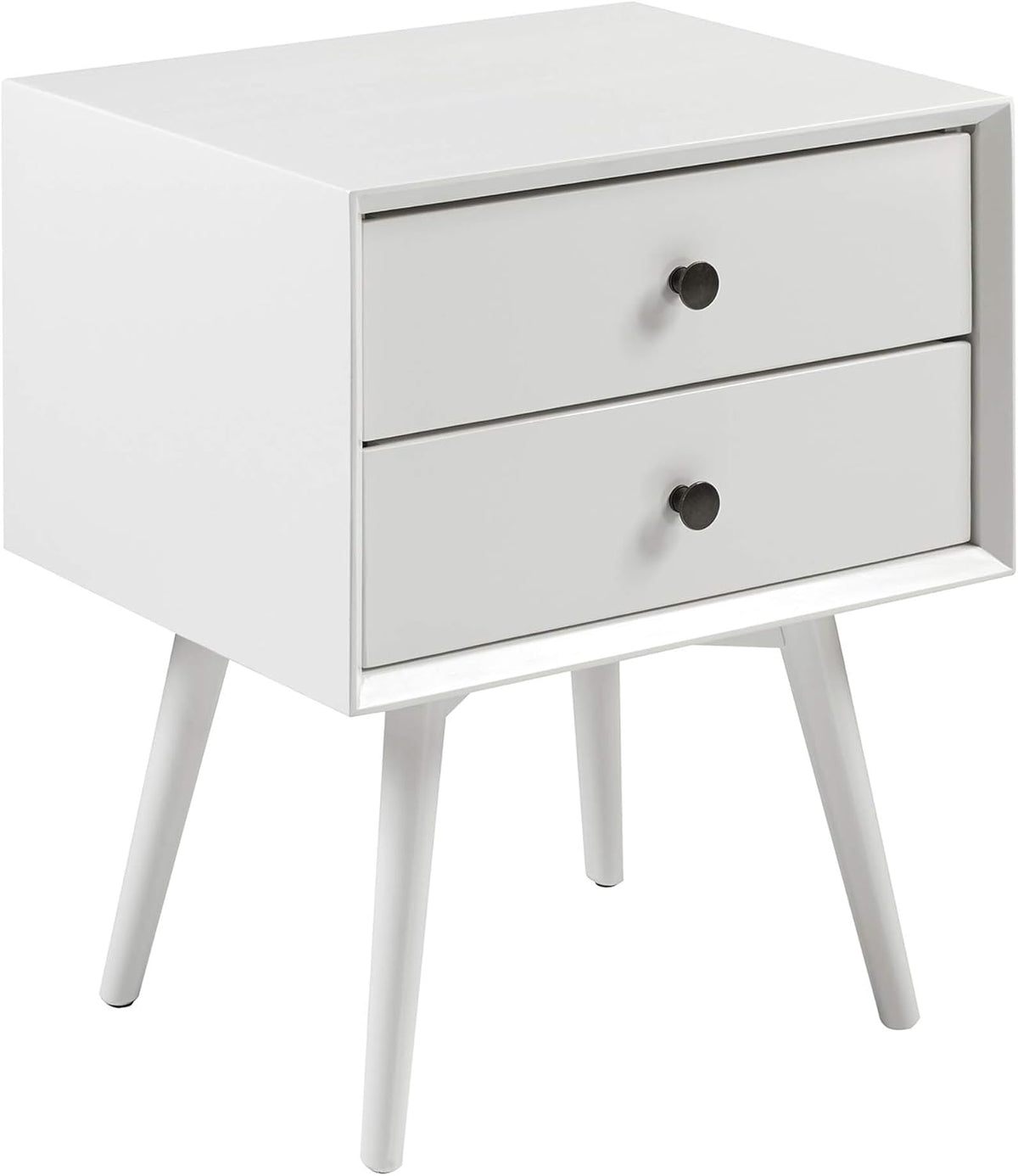 Caramel 1 Drawer Wood Nightstand O39736