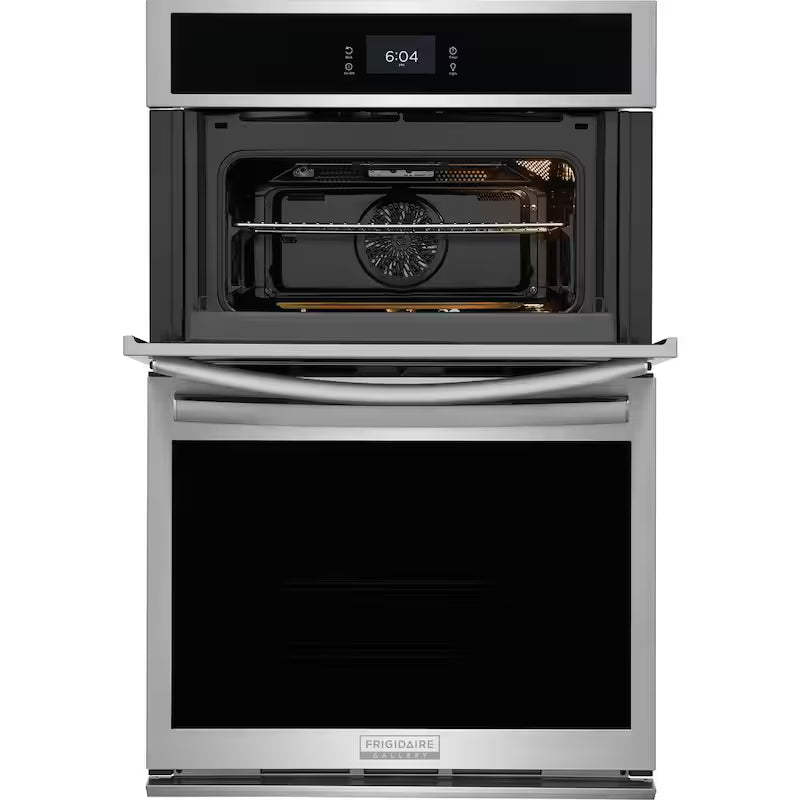 27 in. Electric Built-In Wall Oven and Microwave Combination with Total Convection in Stainless Steel S257355