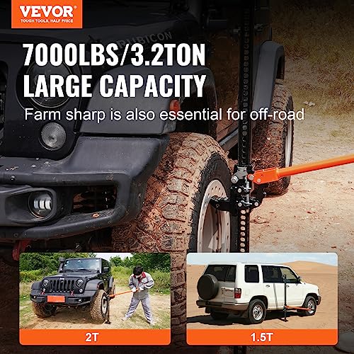 48" 7000 lbs Capacity Ratcheting Farm Jack V650168