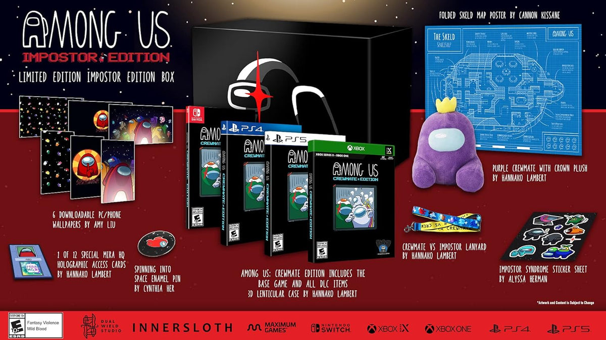 Among Us: Impostor Edition - PlayStation 5 Pack of 2 U464