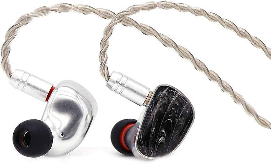 10mm Graphene Driver In-Ear Earphone IEM with Detachable 2 pin OCC Cable N81119