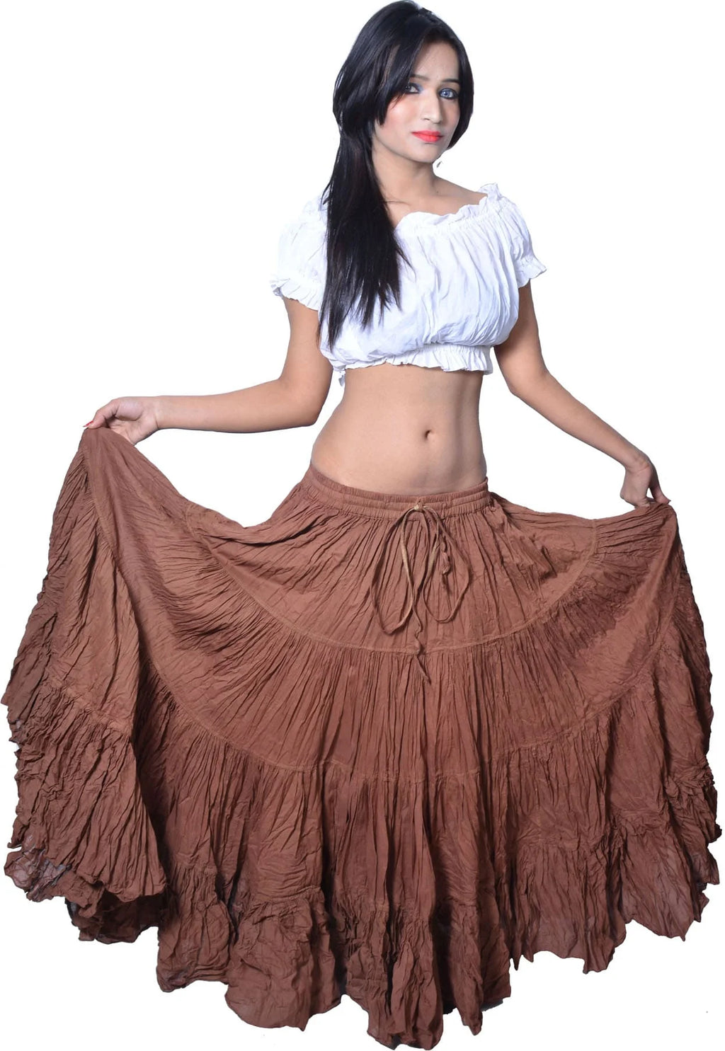 Brown 25 Yard Skirt W2245