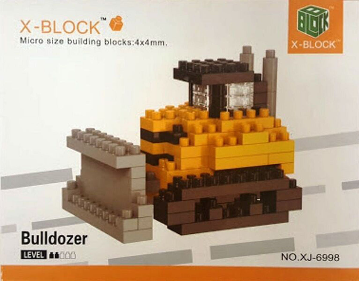 4 Sets Construction Truck Micro Size Blocks Z8318