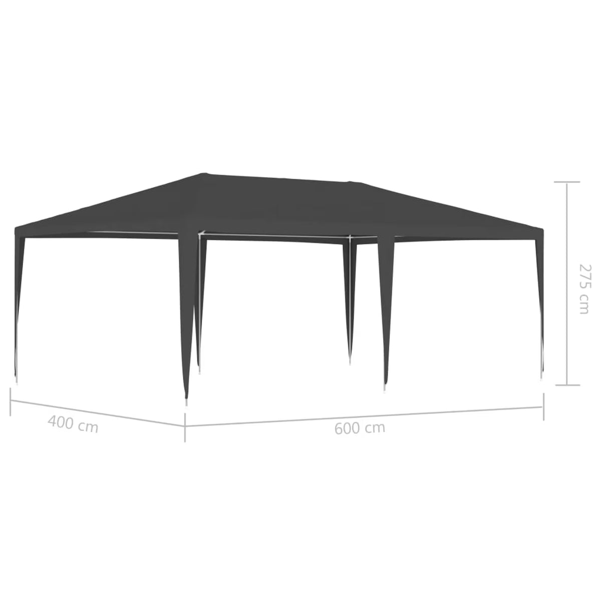 13.1'x19.7' 0.3 /ft² Roof Shelter Tent Canopy Party Tent C22346