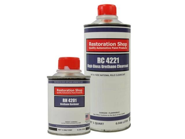 White Low VOC Urethane Auto Body Paint Kit H98663