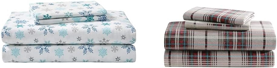Queen Cotton Flannel Bedding Set A423755