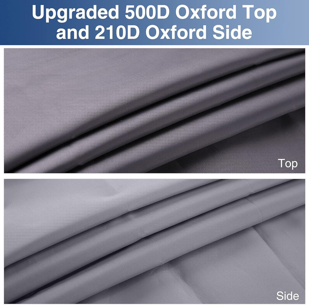 Waterproof 500D Travel Trailer Cover with 4 Tire Covers U789