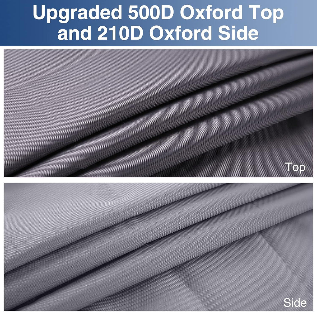 Waterproof 500D Travel Trailer Cover with 4 Tire Covers U789