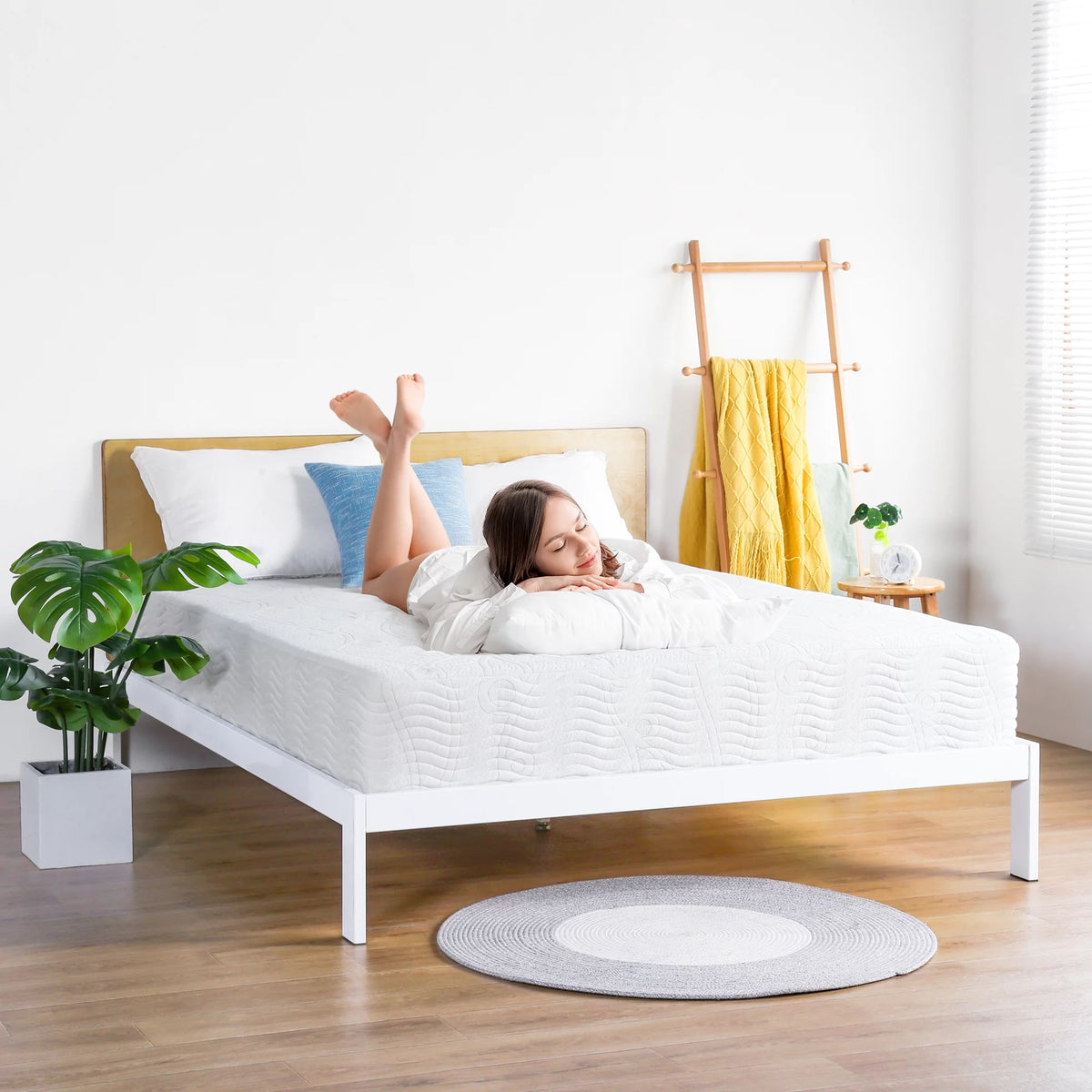 10 Gel Infused Pocket Spring Hybrid Mattress Queen I214