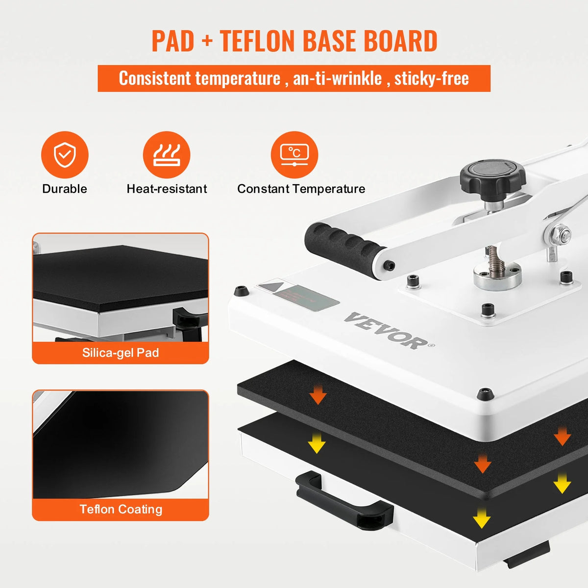 15"x15" Swing Away Heat Press Machine Z517