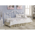 Twin Metal Daybed with White Frame V705