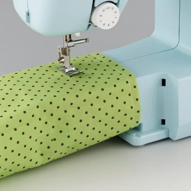 17-Stitch Portable Full-Size Sewing Machine, White H6675