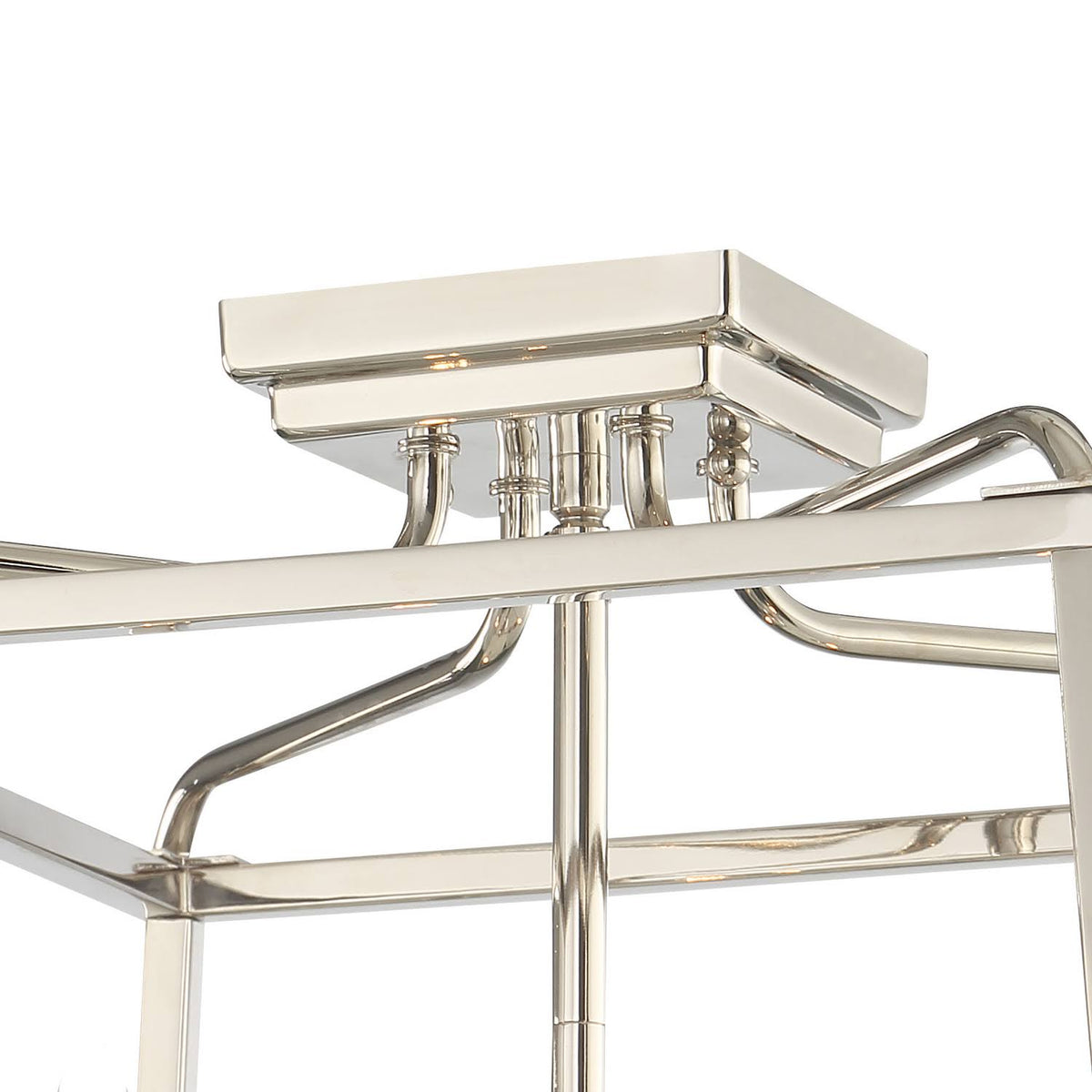 Polished Nickel 4 Light Ceiling Mount S463802