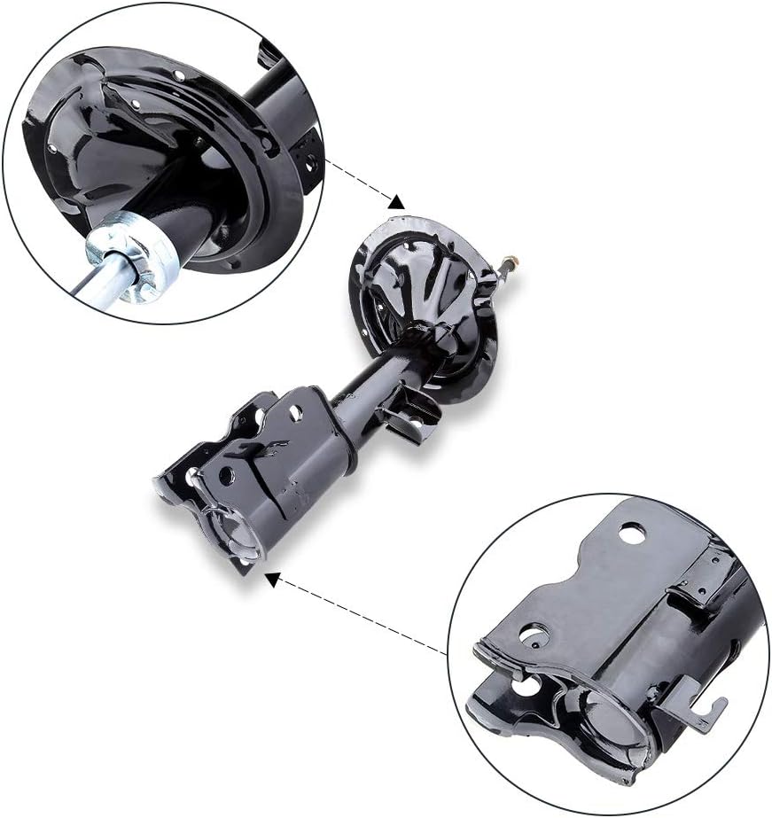 Front Rear Shock Absorbers Strut Kits for Nissan Murano E653
