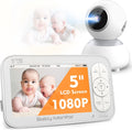 5" 1080P Video Baby Monitor with Camera and Audio, No WiFi, Night Vision G31306