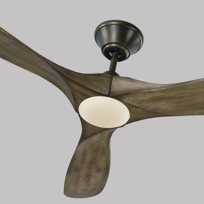Brushed Steel LED Ceiling Fan F917116