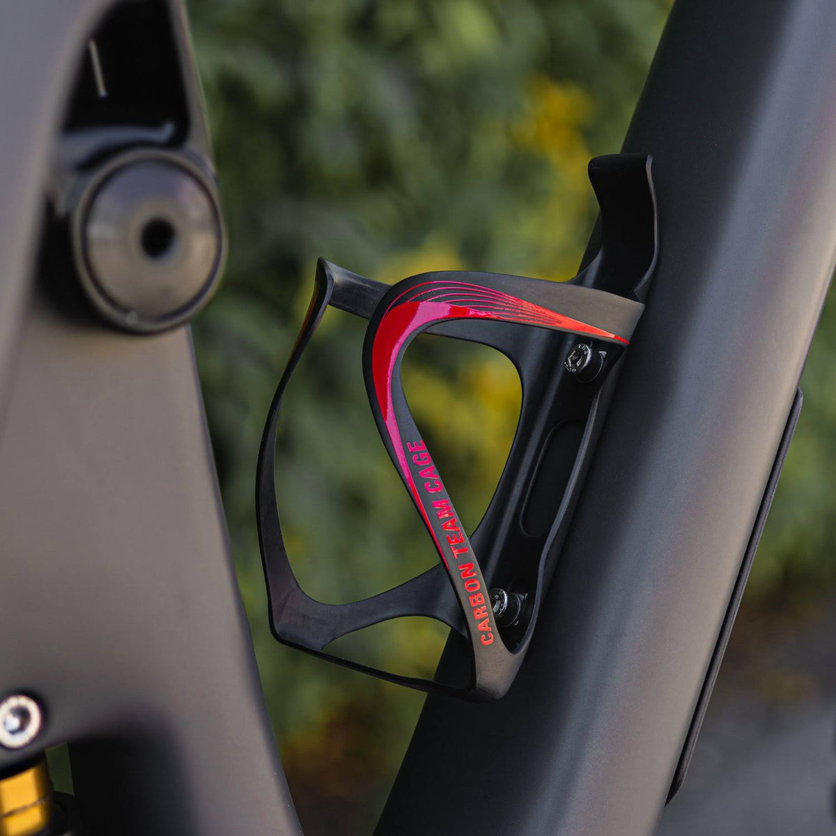 Carbon Team Bottle Cage Black Green L75182