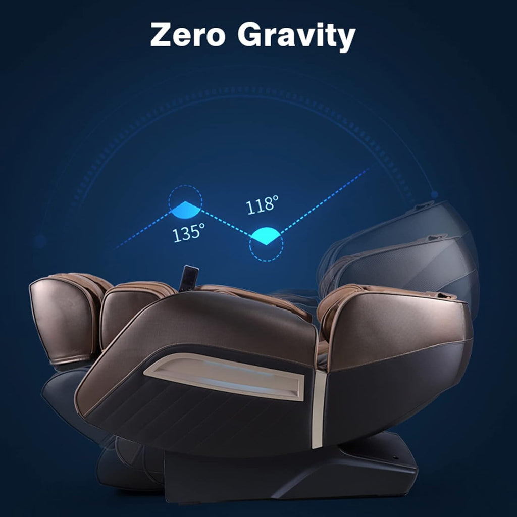 Full Body 4D Massage Chair SL Track Zero Gravity Shiatsu Massage Chair M1318