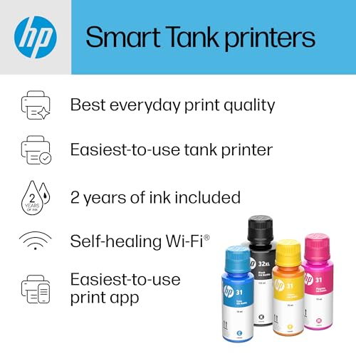 Wireless All-in-One Ink-Tank Printer, white U226471