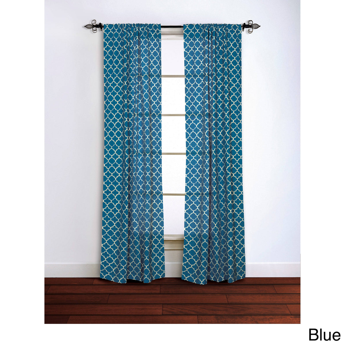 Cotton Window Panel 42x84 in Emerald Y729