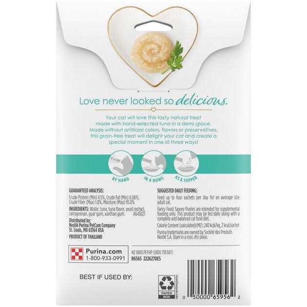 Squeezable Cat Treats Tube Puree With Tuna L660570