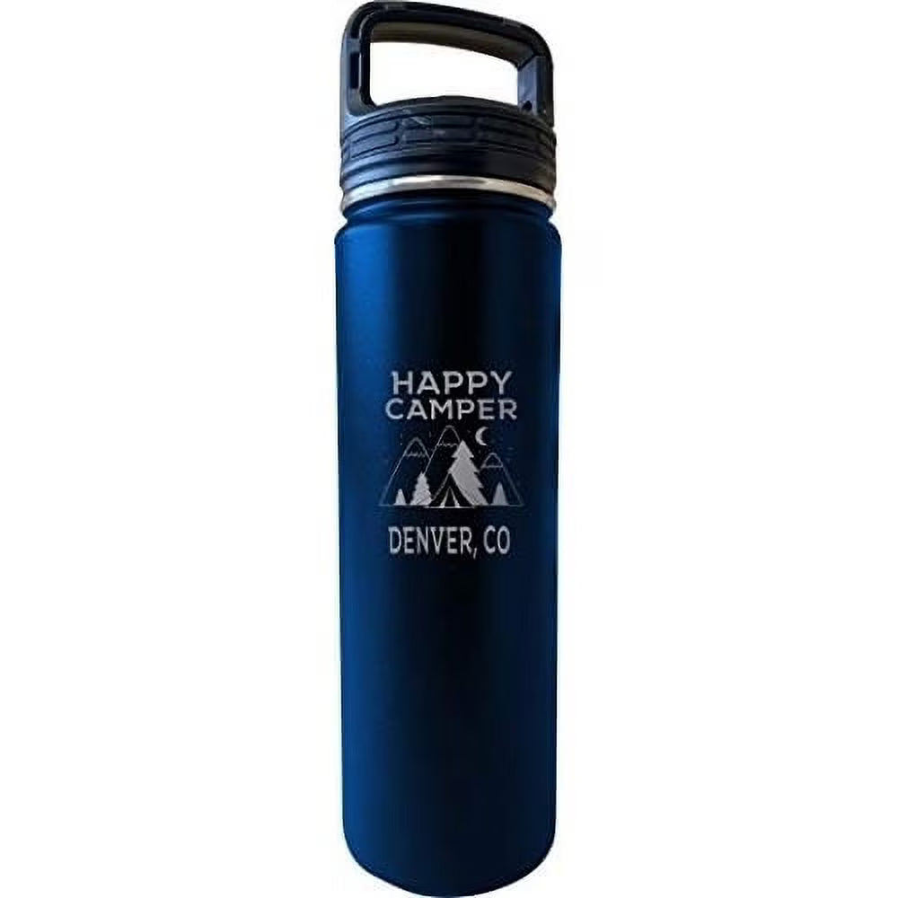 Navy Insulated Double Wall Stainless Steel Water Bottle Tumbler F6384