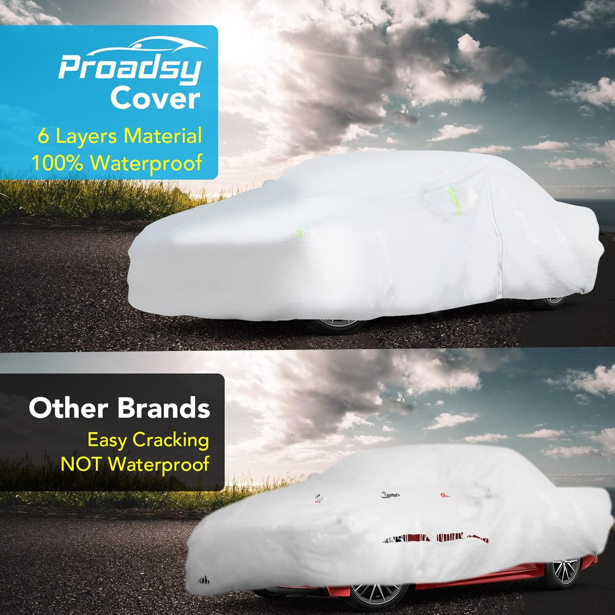 6 Layers All Weather Waterproof Car Cover R454404