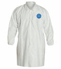 White Snaps Lab Coat S97603