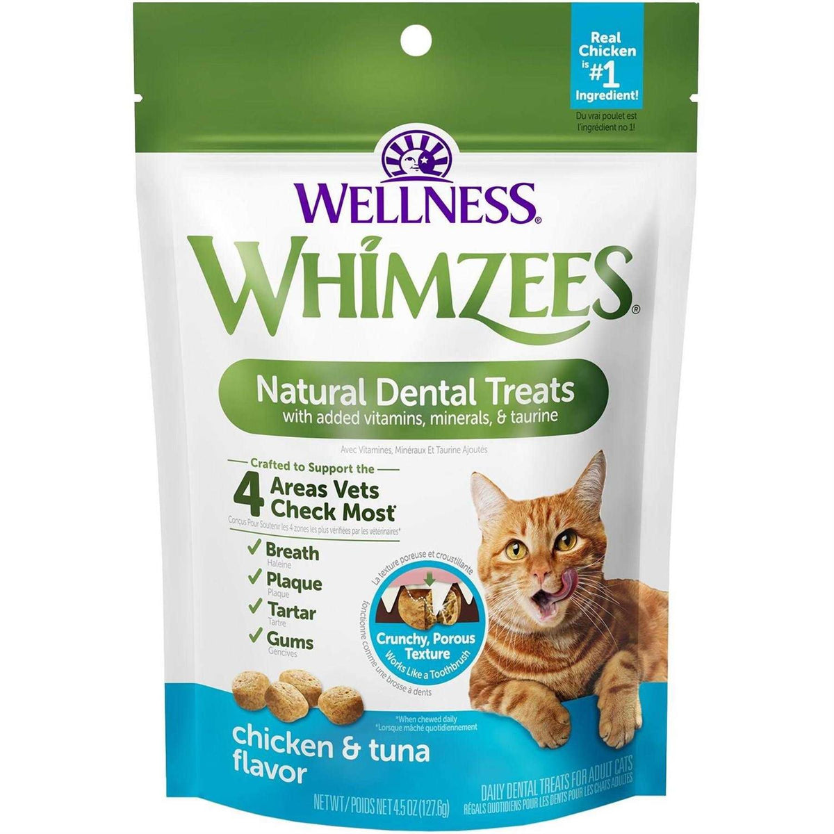 Natural Dental Chicken Cat Treats N684