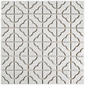 White Porcelain Floor and Wall Tile T585272