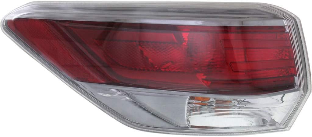 Tail Light Assembly for Toyota Highlander 2014 2015 2016 Passenger Side Hybrid Q141995