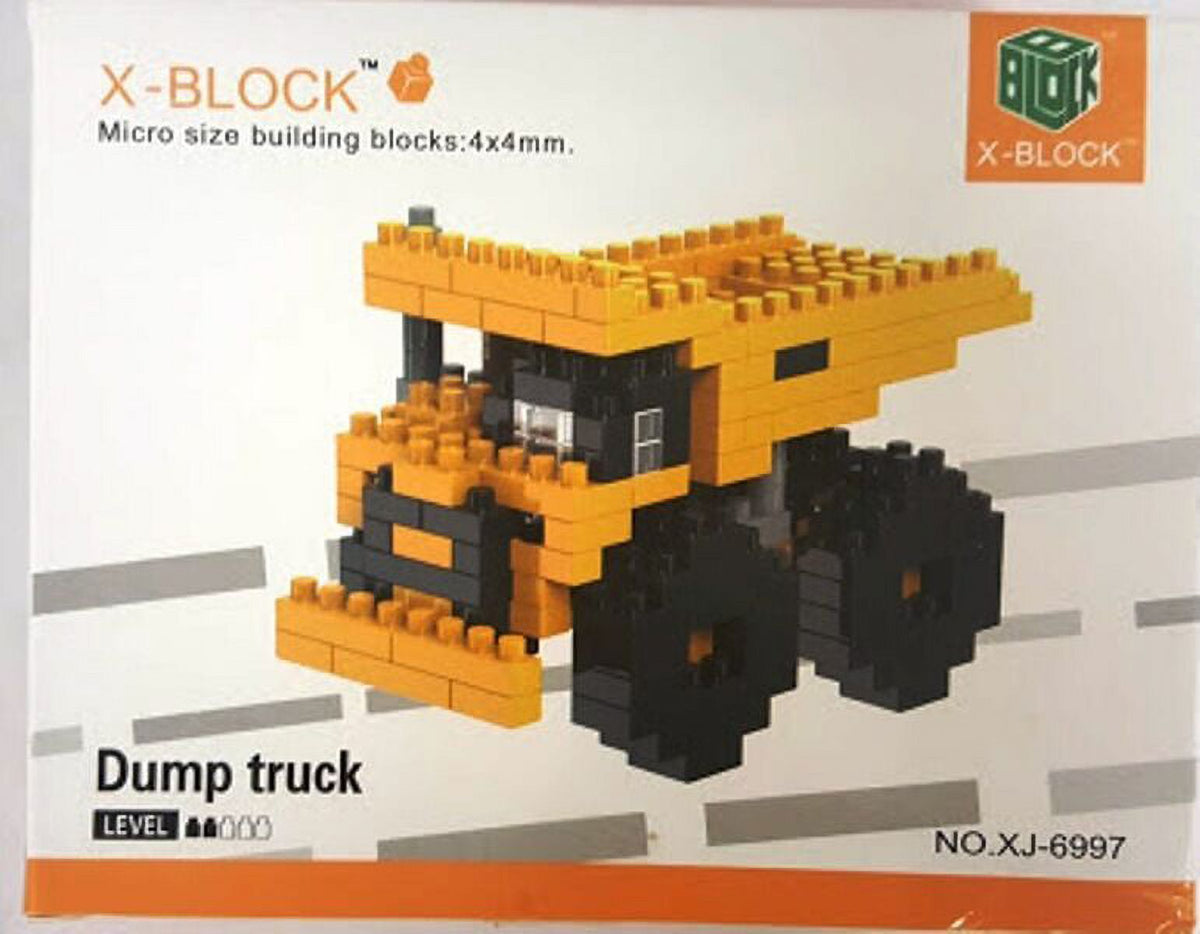 4 Sets Construction Truck Micro Size Blocks Z8318