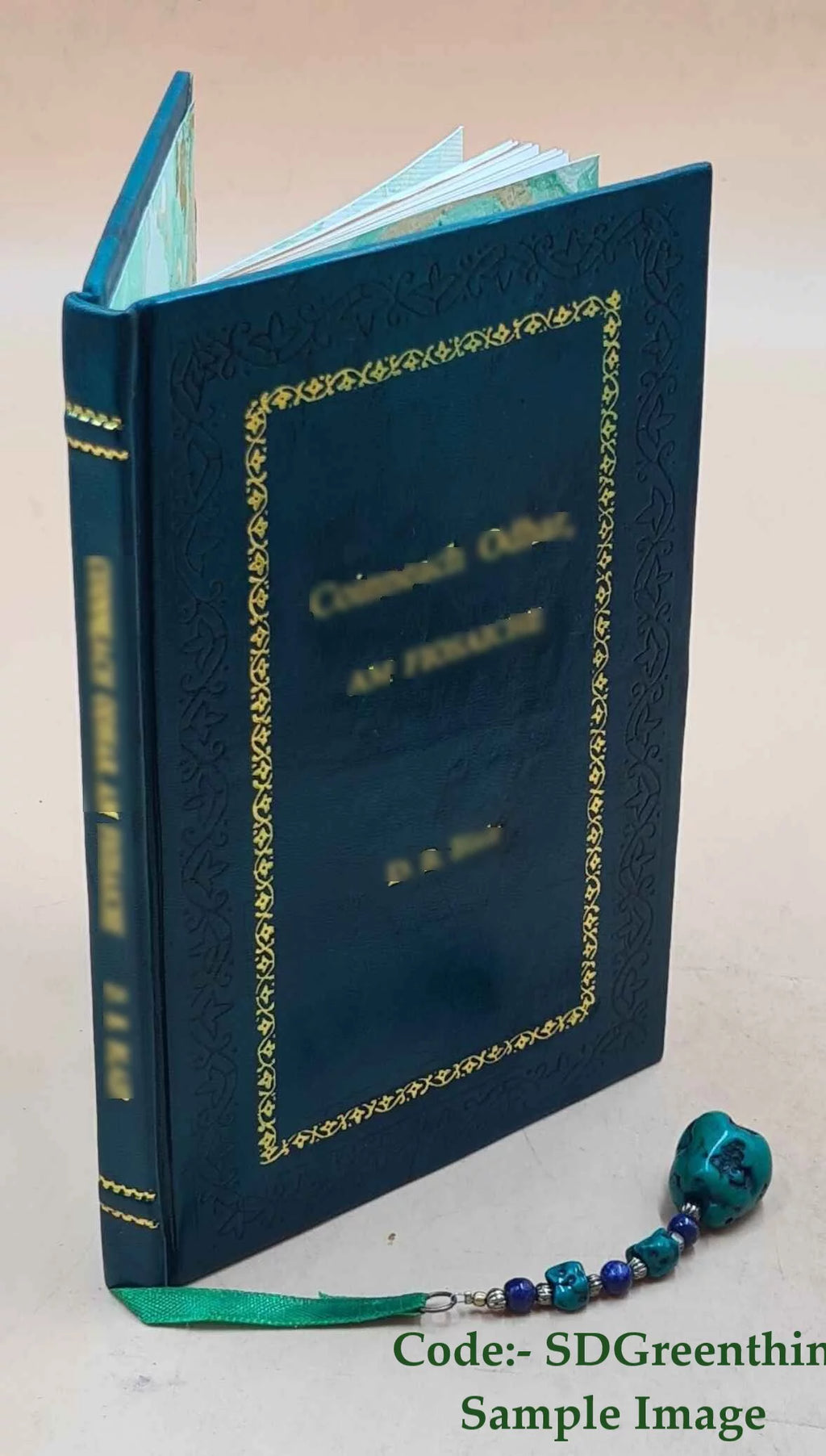 Extinct Species of American Ox Premium Leather Bound L5688