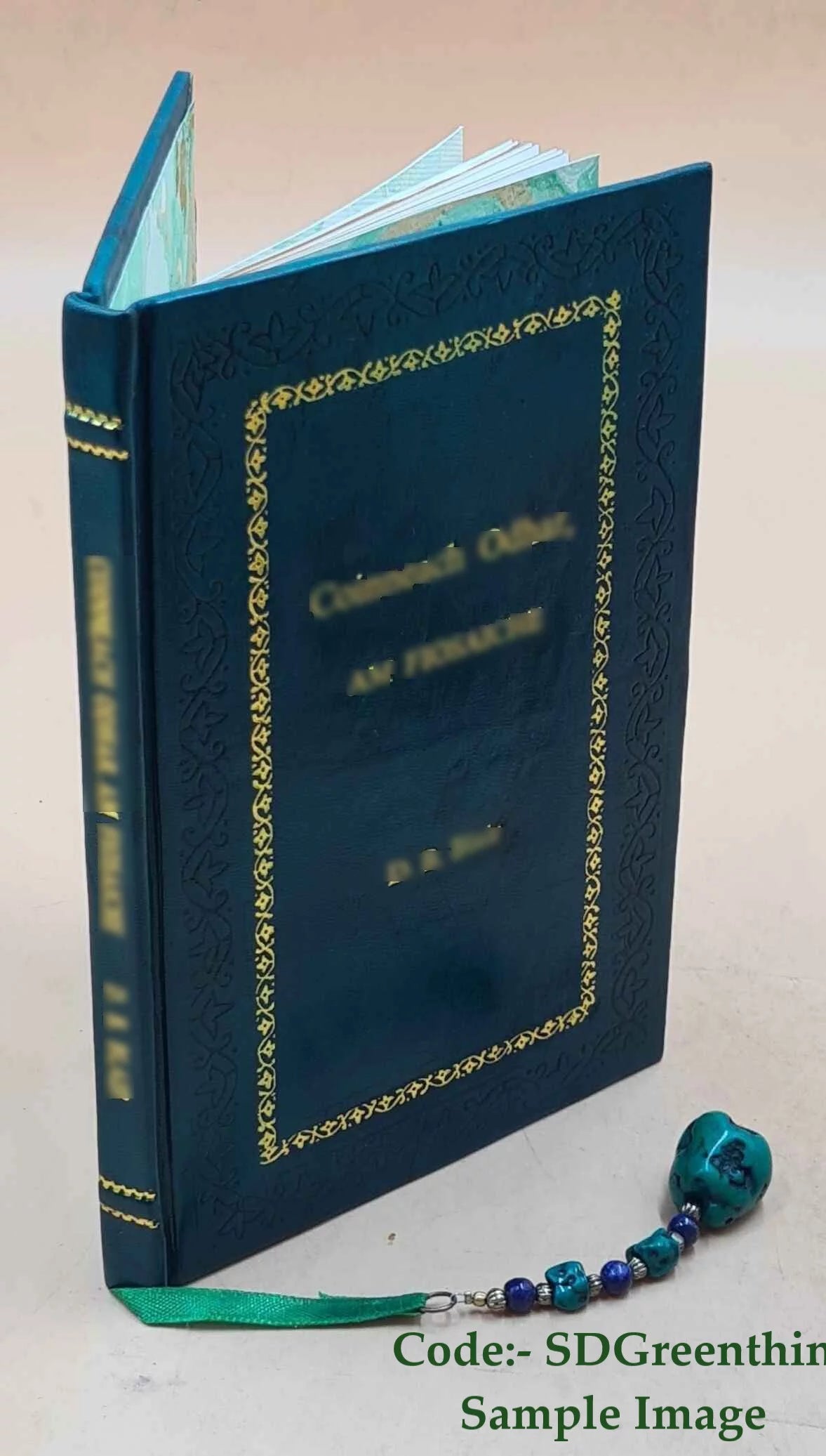 Extinct Species of American Ox Premium Leather Bound L5688