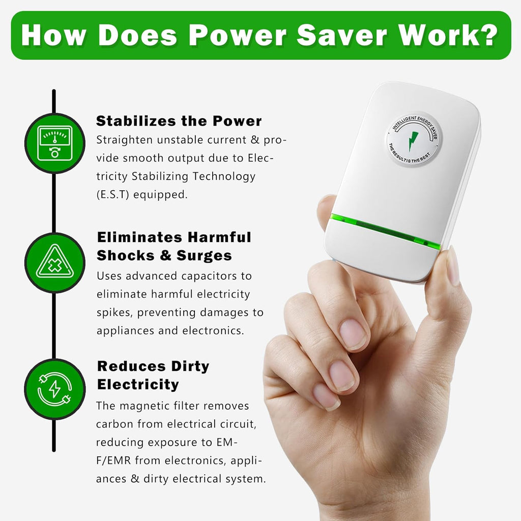 Energy Saving Device US Plug 90V-250V 30KW (6 PCS) N36080