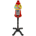 15 Inch Candy Dispenser with Stand Durable Aluminum Frame Includes 2lbs Bag of Gumballs 0.62 Inch Gumballs P358217