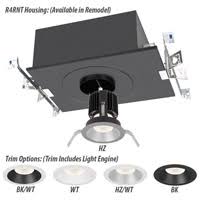 Black White Shallow Regressed Trim LED Module D925