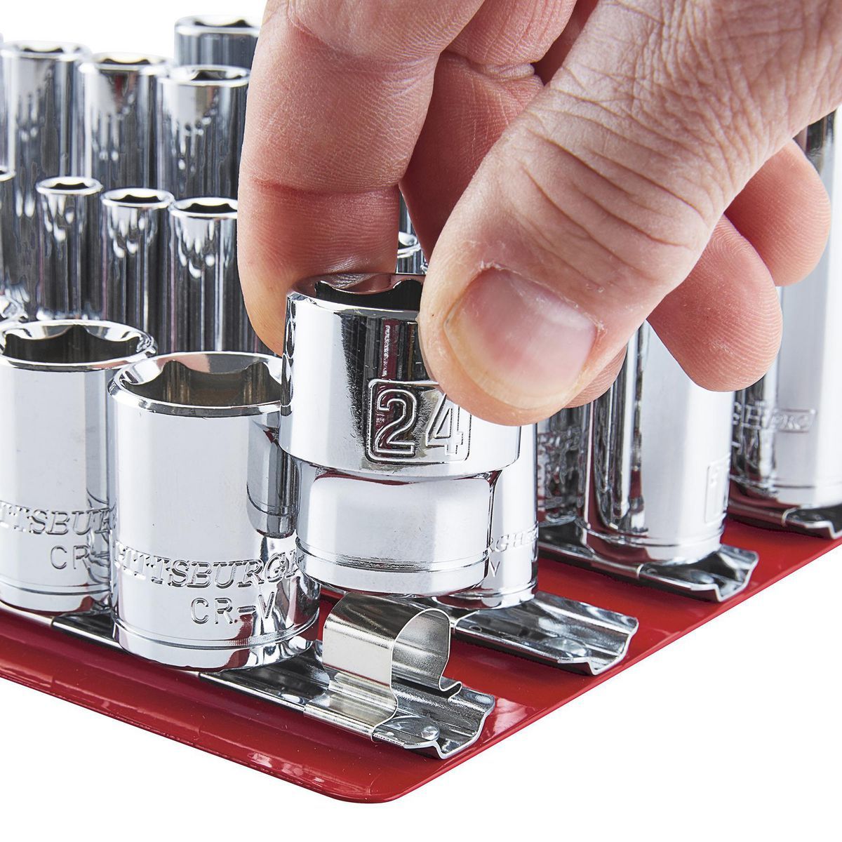 1/4 in., 3/8 in., and 1/2 in. Socket Tray - SAE C776656