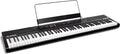 88 Key Digital Piano Keyboard with Semi Weighted Keys and 2x20W Speakers L659835