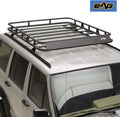 Black Steel Roof Rack Cargo Basket L116653