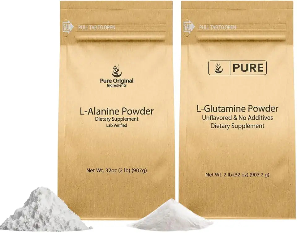 L-Alanine & L-Glutamine Powder 2 lb Each C32335