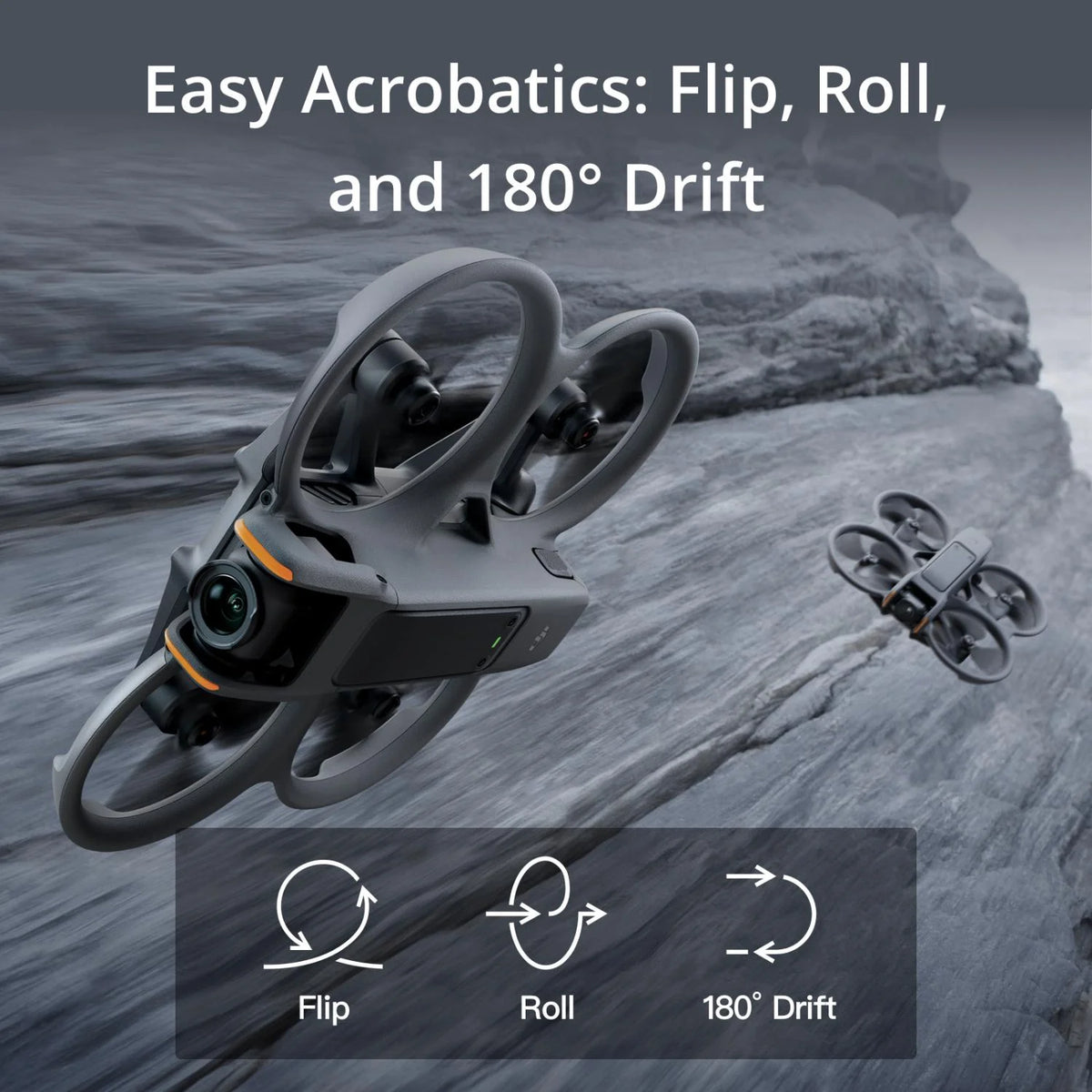 FPV Drone Fly More Combo (3 Batteries) with Camera 4K Includes Goggles 3 and RC Motion 3, Built-in Propeller Guard T785