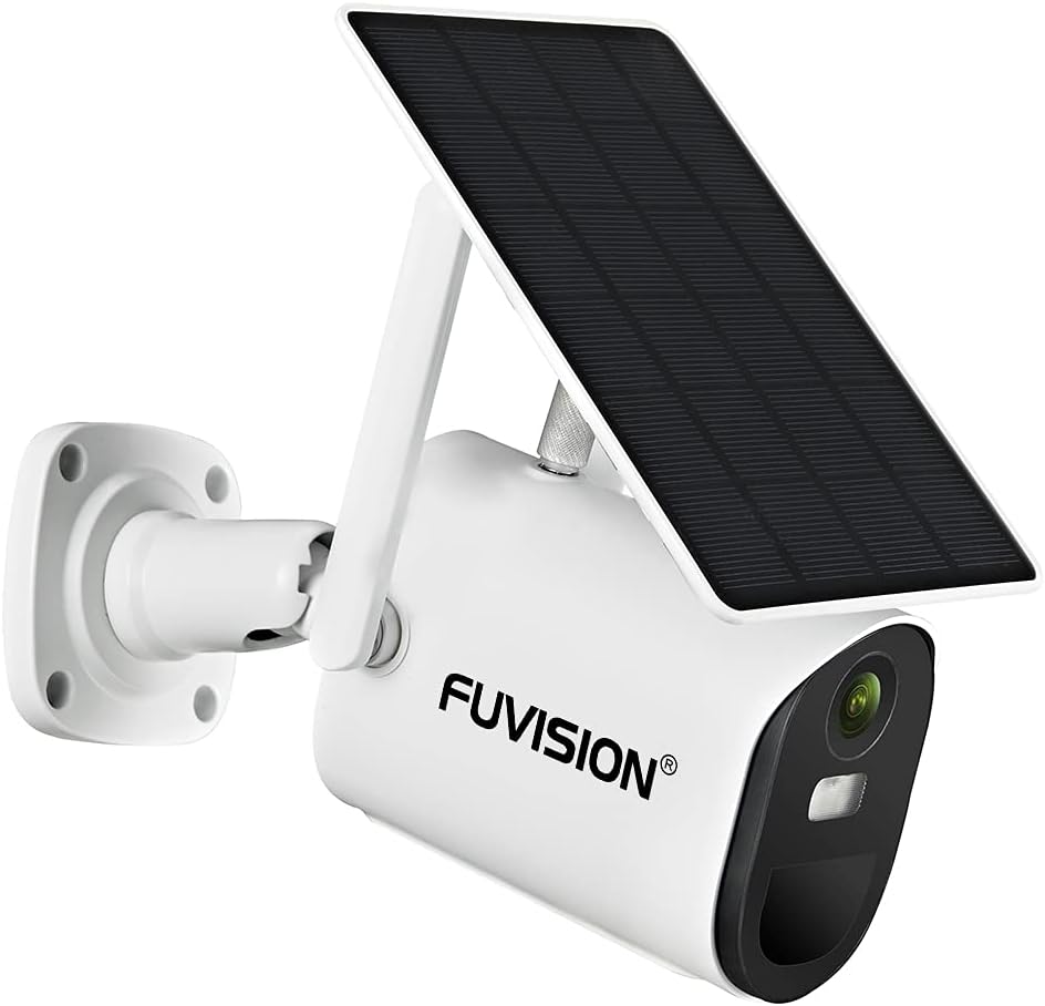 Solar Battery Powered 1080p Wireless Outdoor Security Camera C807623