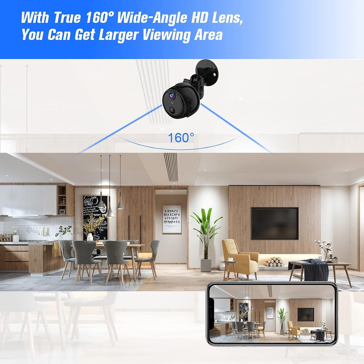 4K HD WiFi Security Camera Pack of 2 W317
