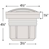 Bronze Landscape Grill Top Well Light K27445