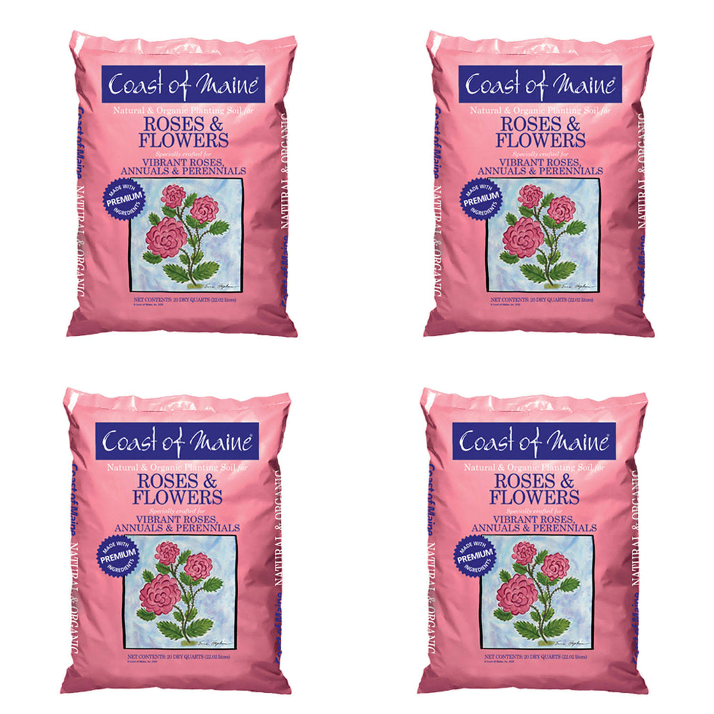 20 Quart Bag (4 Pack) Organic Potting Soil D162